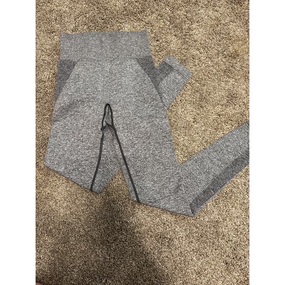 Gymshark Gray Athletic Leggings Women's Size XS - Picture 1 of 2